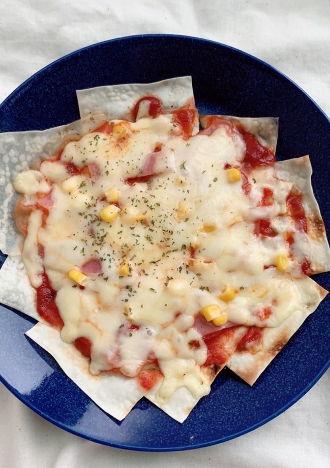 余った焼売の皮で作る簡単ピザ！-レシピのメイン写真