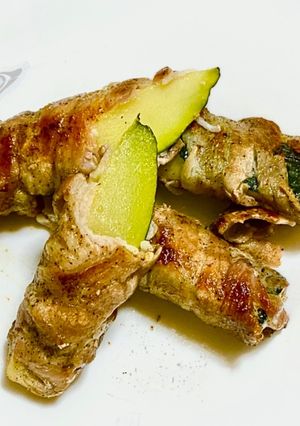 ズッキーニの豚バラ巻き焼き-レシピのメイン写真