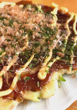 キャベツたっぷり！ 基本のお好み焼き-レシピのメイン写真