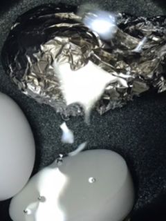 うっかり割れた卵で茹で卵-レシピのメイン写真