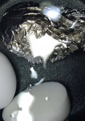 うっかり割れた卵で茹で卵-レシピのメイン写真