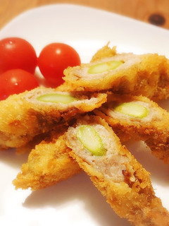 肉巻きアスパラフライ-レシピのメイン写真