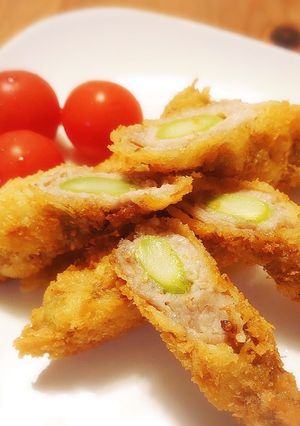 肉巻きアスパラフライ-レシピのメイン写真