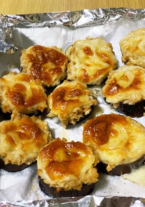 トースターで焼くだけ！なすとツナ缶で一品-レシピのメイン写真