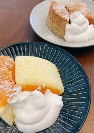 卵１つdeお手軽シフォンケーキ-レシピのメイン写真