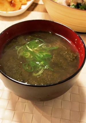 焼き海苔の味噌汁〜鍋なしお手軽ver〜-レシピのメイン写真