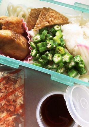 おろしぶっかけうどん弁当-レシピのメイン写真