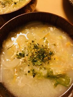 野菜サラダパックで具だくさんスープ-レシピのメイン写真