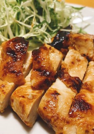 自宅で味噌漬け！ 鶏むね肉の味噌漬け-レシピのメイン写真