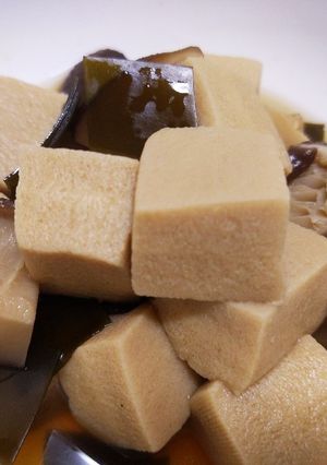 高野豆腐の煮物-レシピのメイン写真