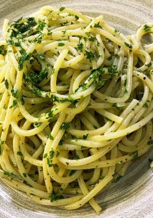 パセリ大量消費！パセリのパスタ-レシピのメイン写真