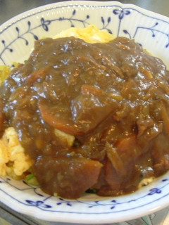 残りカレーで☆オムカレー-レシピのメイン写真