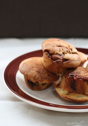 キャラメル＊チョコ　ミニケーキ-レシピのメイン写真