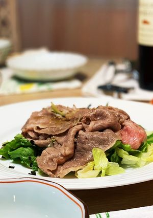 簡単♪牛しゃぶで冷しゃぶサラダ-レシピのメイン写真