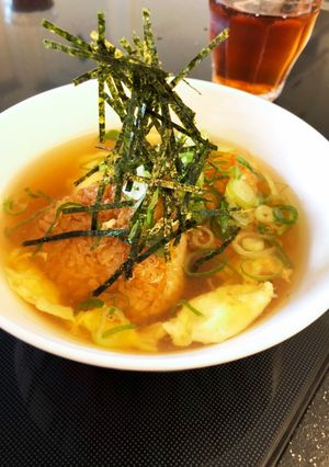 焼きおにぎりのだし茶漬け♡-レシピのメイン写真