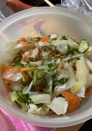 【覚え書き】野菜のワイン漬け-レシピのメイン写真