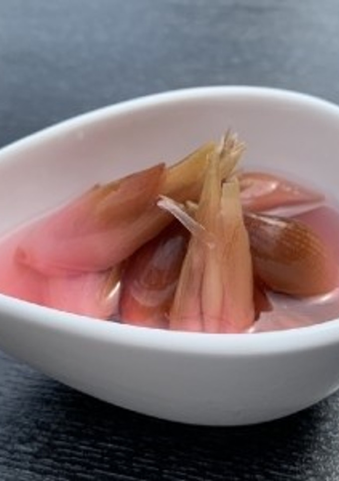 志学のおだしdeみょうがの甘酢漬け-レシピのメイン写真