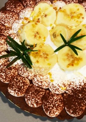 チョコバナナタルト、ケーキ屋さんの味！-レシピのメイン写真