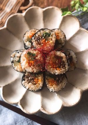 韓国風海苔巻き〜キンパ〜-レシピのメイン写真