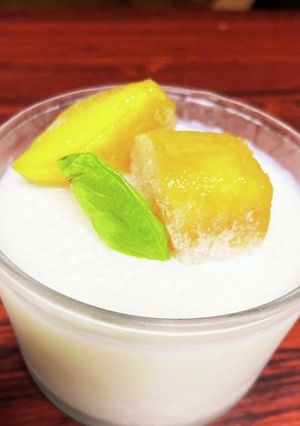 アガーでとろりん杏仁豆腐-レシピのメイン写真