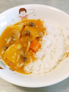 保育園給食★きのこのカレーライス-レシピのメイン写真