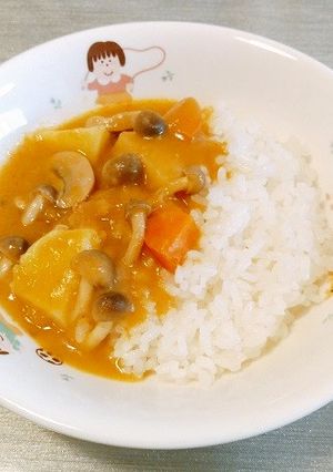 保育園給食★きのこのカレーライス-レシピのメイン写真