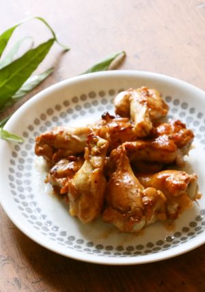 鶏手羽のパパッとぽん酢煮(フェーズフリー-レシピのメイン写真