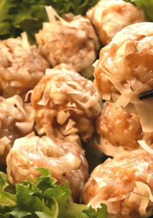 レンジで簡単お弁当おかず！花シュウマイ-レシピのメイン写真