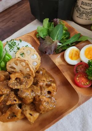 初心者用本格蓮根とチキンのスパイスカレー-レシピのメイン写真
