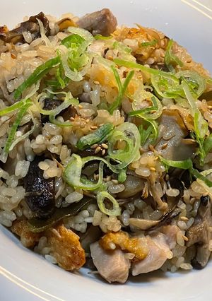きのこの炊き込みご飯-レシピのメイン写真