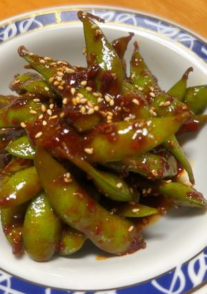 箸で食べる！中華風枝豆-レシピのメイン写真