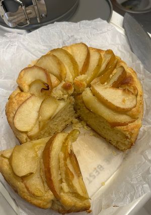りんごのホットケーキミックスケーキ-レシピのメイン写真
