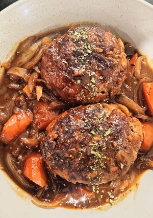 煮込みハンバーグ♪簡単にプロの味-レシピのメイン写真