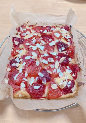 米粉のプラムのケーキ-レシピのメイン写真