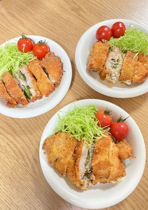 大葉チーズ入り豚カツ-レシピのメイン写真