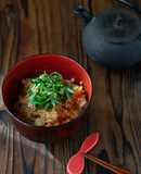 鶏胸肉で☆オートミールで鳥ごぼうご飯