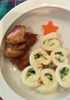 保育園給食★クリスマスローストチキン★-レシピのメイン写真