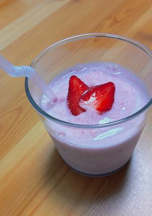 いちごシェイク🍓-レシピのメイン写真