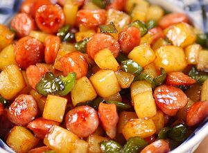 ウインナーとじゃが芋の♪にんにく醤油炒め-レシピのメイン写真