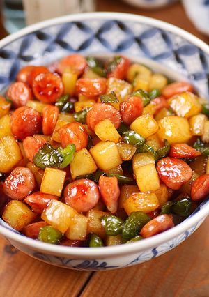 ウインナーとじゃが芋の♪にんにく醤油炒め-レシピのメイン写真