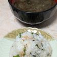 簡単★インスタントで!もずくのお味噌󠄀汁