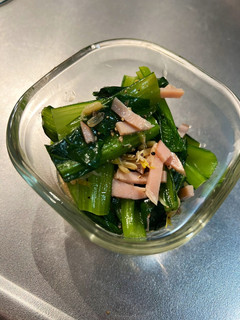 こりこり!!豆もやしと小松菜の中華和え-レシピのメイン写真