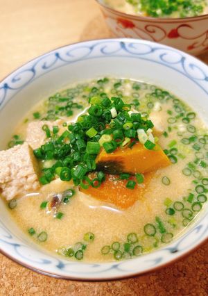 体ほんわか♪豆乳味噌スープ-レシピのメイン写真