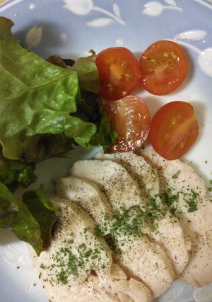 簡単♪サラダチキン-レシピのメイン写真