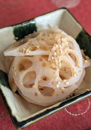 梅酢活用・れんこんのきんぴら-レシピのメイン写真