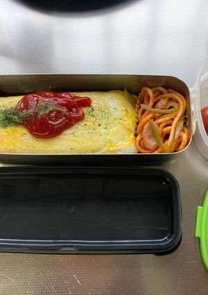 妻のお弁当(オムライス)-レシピのメイン写真