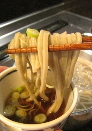 十割そばで釜揚げそば-レシピのメイン写真