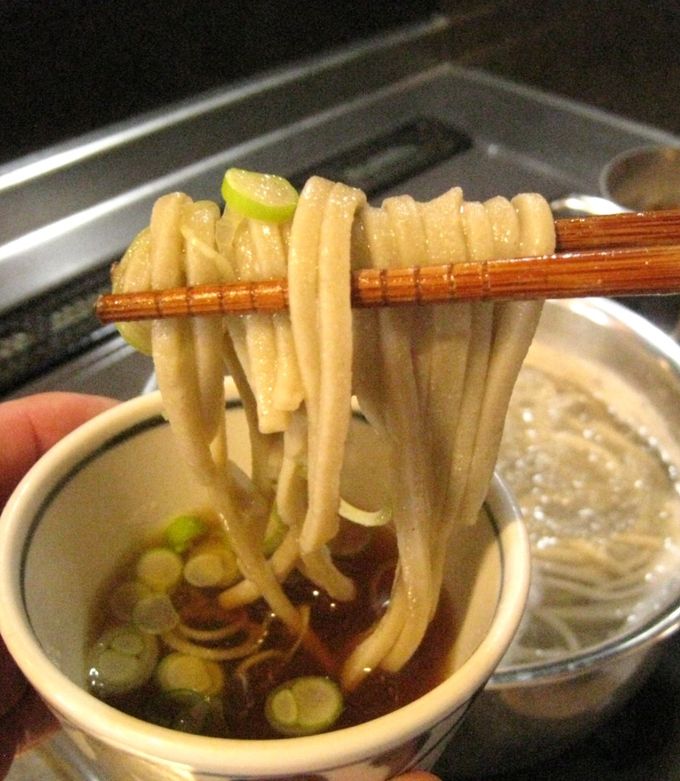 十割そばで釜揚げそば-レシピのメイン写真