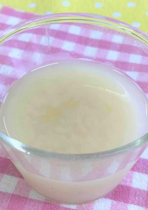 甘酒のゼリー-レシピのメイン写真