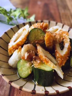 【5分で出来る】ちくわときゅうりの梅和え-レシピのメイン写真